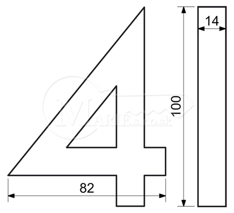 Číslo RI RN.100LV.4.AL.AM.3D