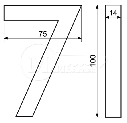 Číslo RI RN.100LV.7.AL.AM.3D