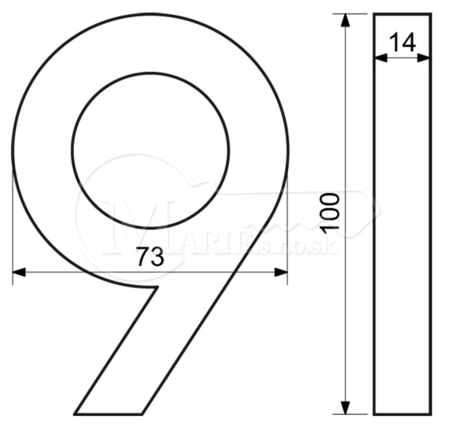 Číslo RI RN.100LV.9.AL.AM.3D
