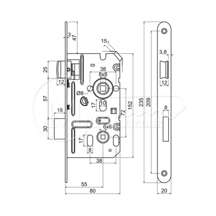 ZZ RI Z.301-WC.72/55/20.P.CE