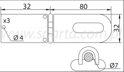 Petlica SP WH100
