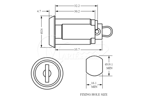 Zámok Euro-locks C235