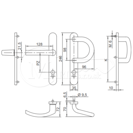 FKS 35A/2200L3/92/216 F4 K+Madlo P