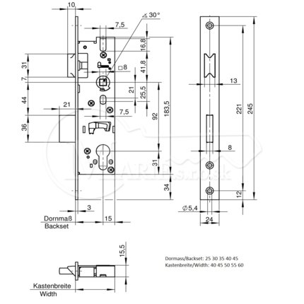 ZZ Wilka 1438 92/35/U24x245xU6 liš nerez