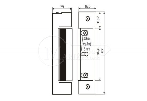 Elektrický z. JIS 1411RF reverzny 12V DC