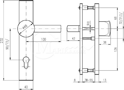 BK 802/90/Cr K+G hromadne