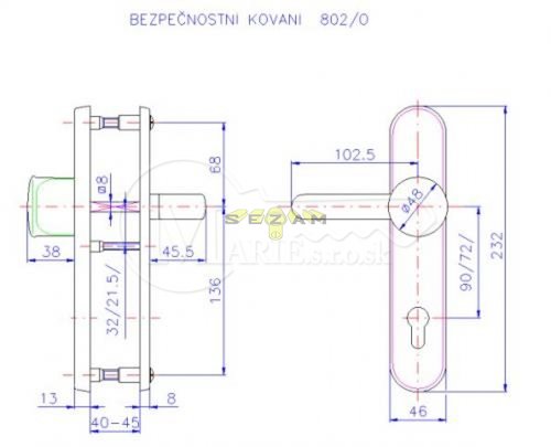 BK 802/O/90/Cr K+G