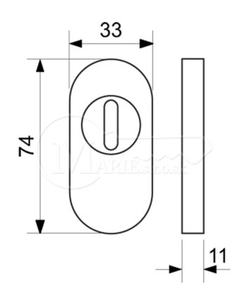 Rozeta RI SR.4100.ZA.11.N