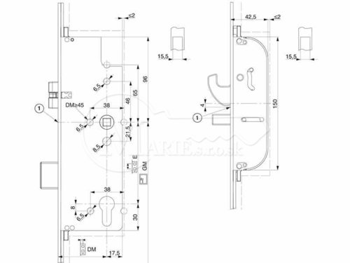 ZZ MACO K+G 92/45/U24 bod 239742 modular