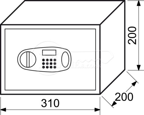 Trezor RI RS.20.LCD 310x200x200
