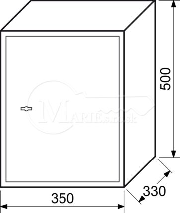Trezor RI RS.50.K 350x500x330
