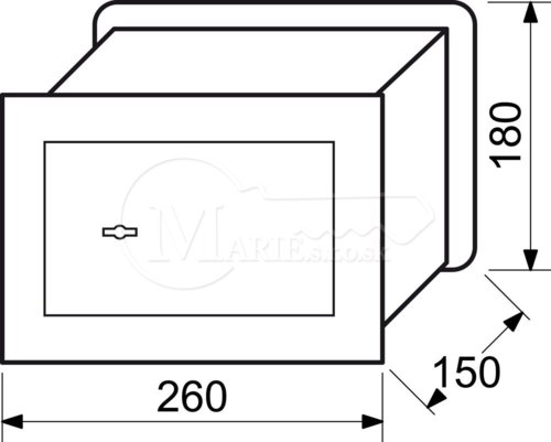 Trezor RI RS.18.SK 260x180x150