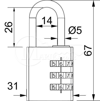 VZ RI RV.12002.30.MOD modrá
