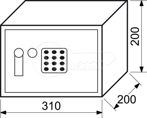 Trezor RI RS.20.EDK 310x200x200