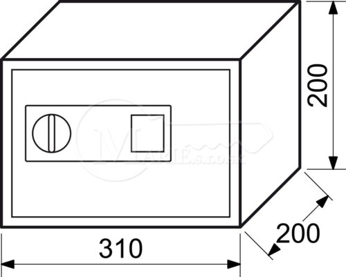 Trezor RI RS.20R.CF 430x200x380