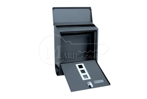 Schránka RI BK.203.AM 300x385x105 čierna