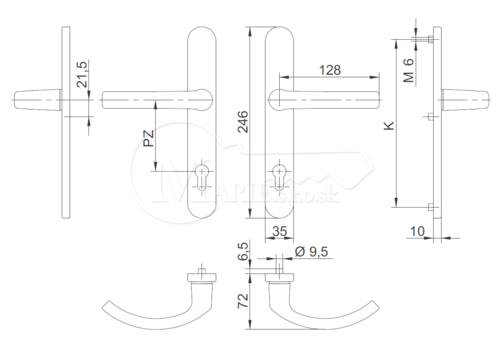 FKS 35A/2200/92/210 F9 K+K