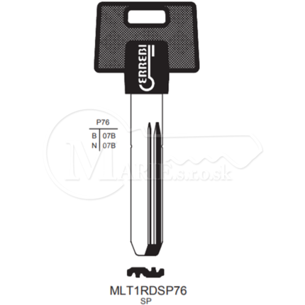 Kl MLT1RDSP76 Errebi / MTK9RAP špecial