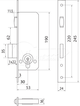 ZZ KFV 51PZ  30/24 valček