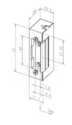 Elektrický z. FAB 11211MB 8-12V