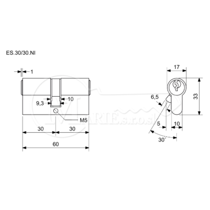 Vl RI EURO Secure 30x30 Ni 5kl
