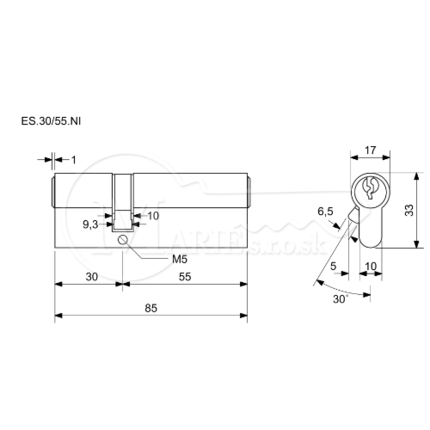 Vl RI EURO Secure 30x55 Ni 5kl