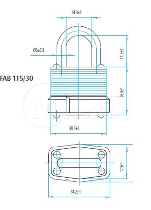 VZ FAB 115/30 2kl.