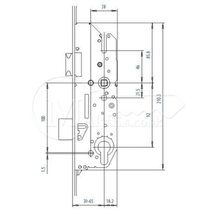 ZZ FUHR KAPSA K+G ND 92/45, 45/92