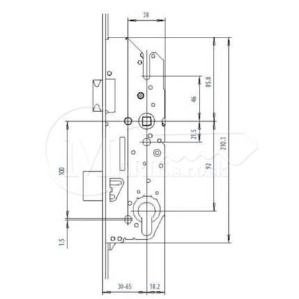 ZZ FUHR KAPSA K+G ND 92/55, 55/92