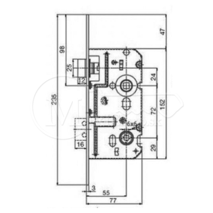 ZZ K222C CL WC8072/55/18 HB lavý
