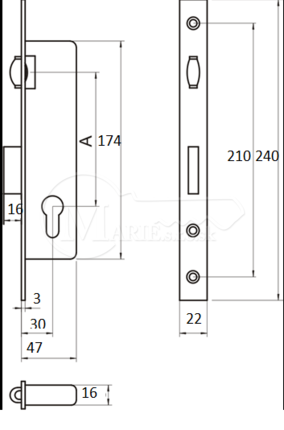 ZZ LOB V30/22 valček Z030R-2-K1