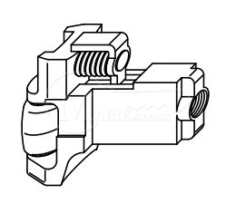 MACO valček do zámku ZT-S DM 40mm