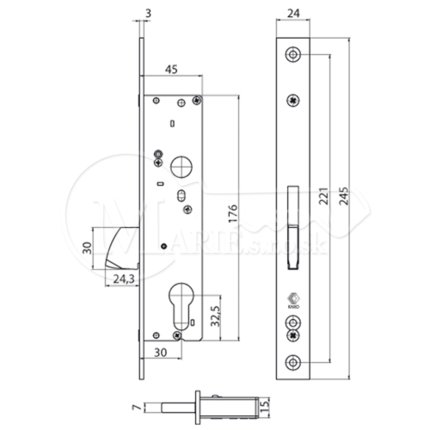 ZZ KARO/ROMB KP-30 30/24 pridavný