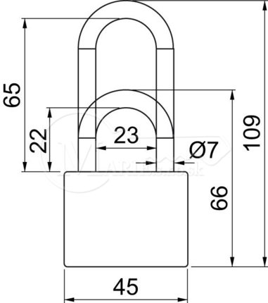 VZ RI RV.OVAL.45.SU modrý 45mm 3kl na SU