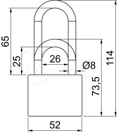 VZ RI RV.OVAL.52.SU modrý 52mm 3kl na SU