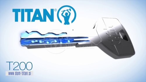 Kľúče Titan T200 6/16/4 bez drážky