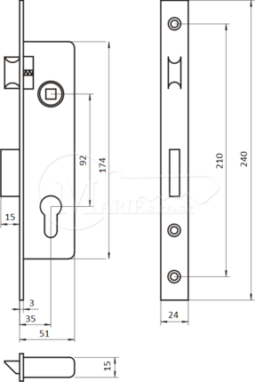 ZZ LOB S92/35/U24 vys Z9235B-2U-K1