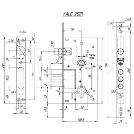 ZZ KALE 252 RSN V85/60/300/28 + vl.