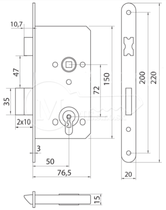 ZZ Metal-plast V72/50/20 Economic P/L