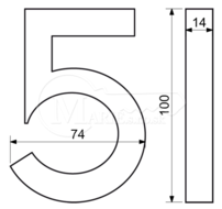 Číslo RI RN.100LV.5.AL.AM.3D