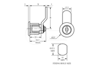 Zámok Euro-locks 3803-017 / 18708