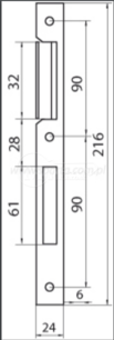 Protiplech Metal-plast MC35P nerez