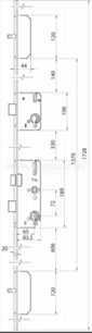 ZZ Metal-plast 72/65/20x1728 4-bodovy