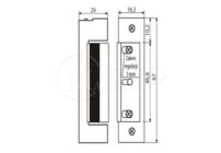 Elektrický z. JIS 1411RF reverzny 24V DC