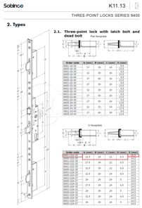 ZZ Sobinco 8401-U22-25 3-bod 92/25/U22
