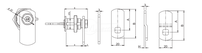 A210 camlock 102.1038.193 MAUER
