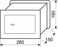 Trezor RI RS.18.SK 260x180x150