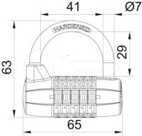 VZ RI RV.25003.MOD modrá kod