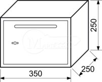 Trezor RI RS.25.FK 350x250x250