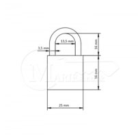 VZ LOB KD25 Ms 25mm 3kl